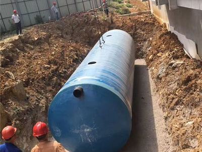 學?；S池清理方法地埋式玻璃鋼化糞池化糞池